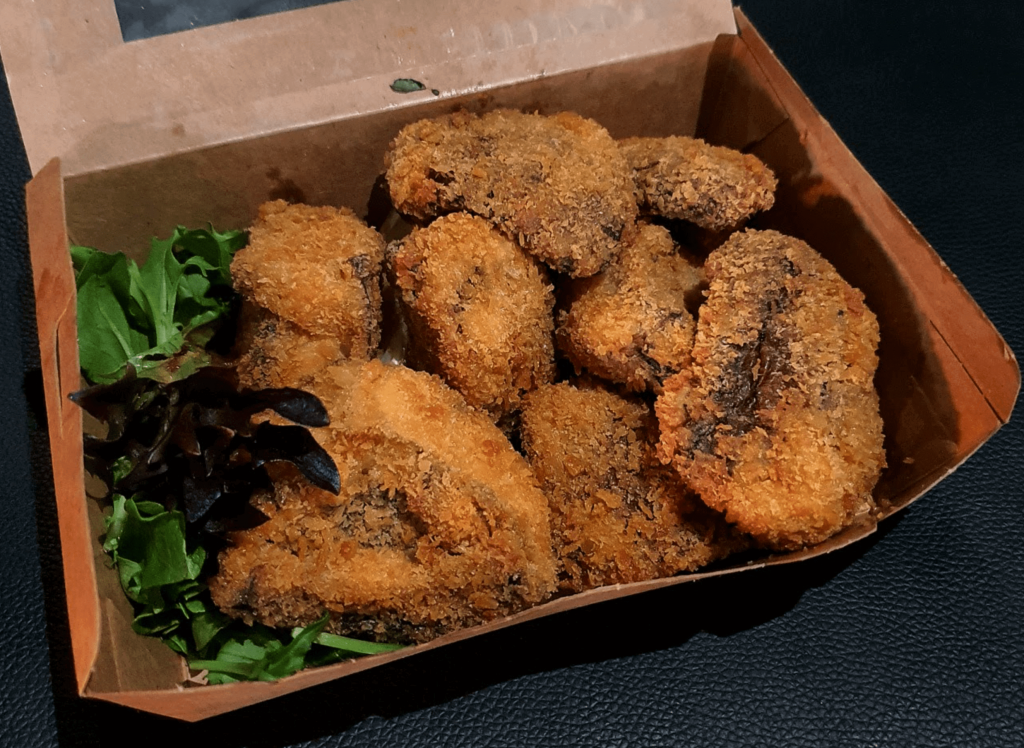 Portobello Mushroom Fritters