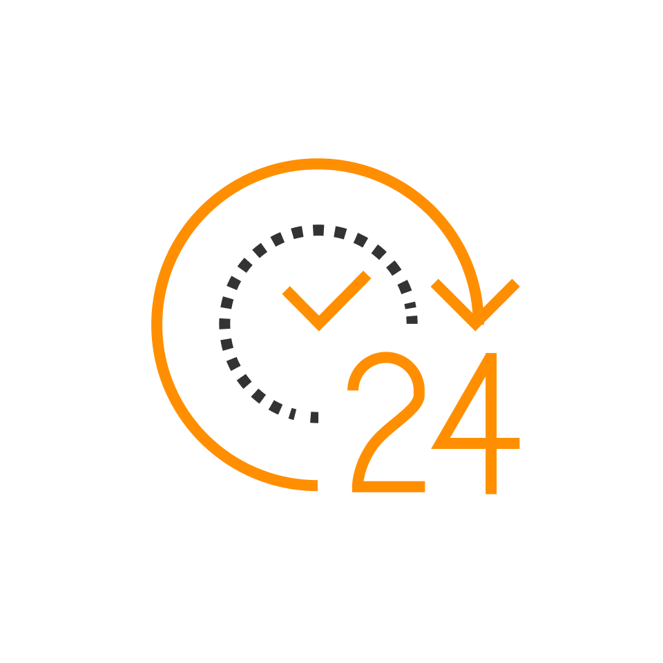 24 hour timer vector transparent