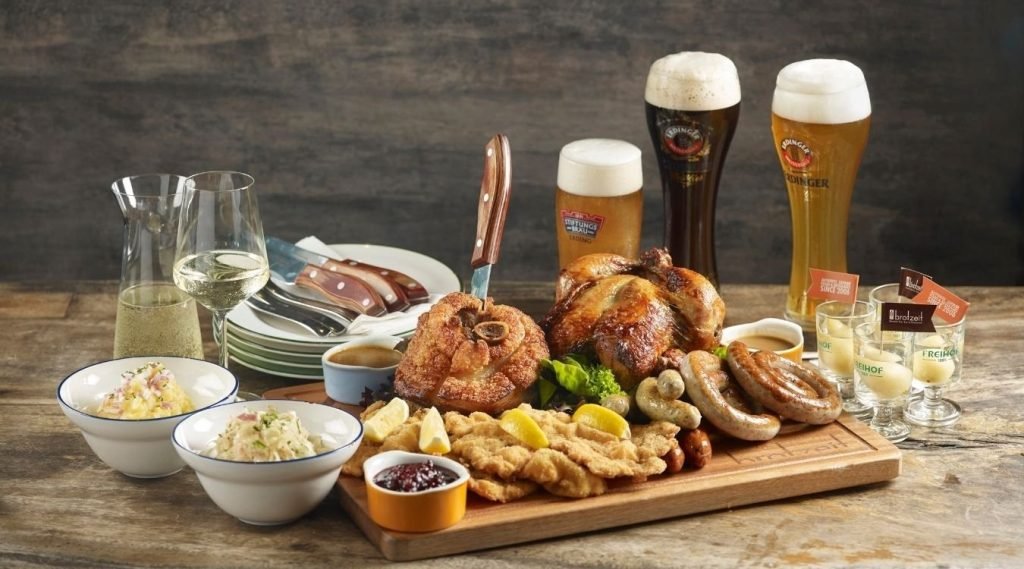 A lavish German feast from Brotzeit VivoCity