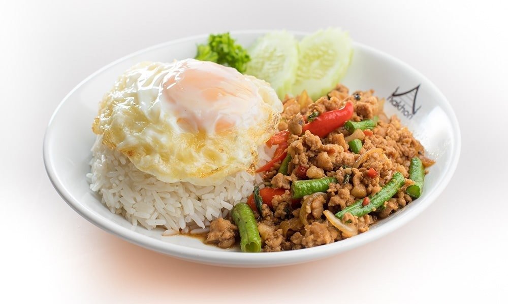 A classic Thai meal from Nakhon Kitchen: Pad Krapow