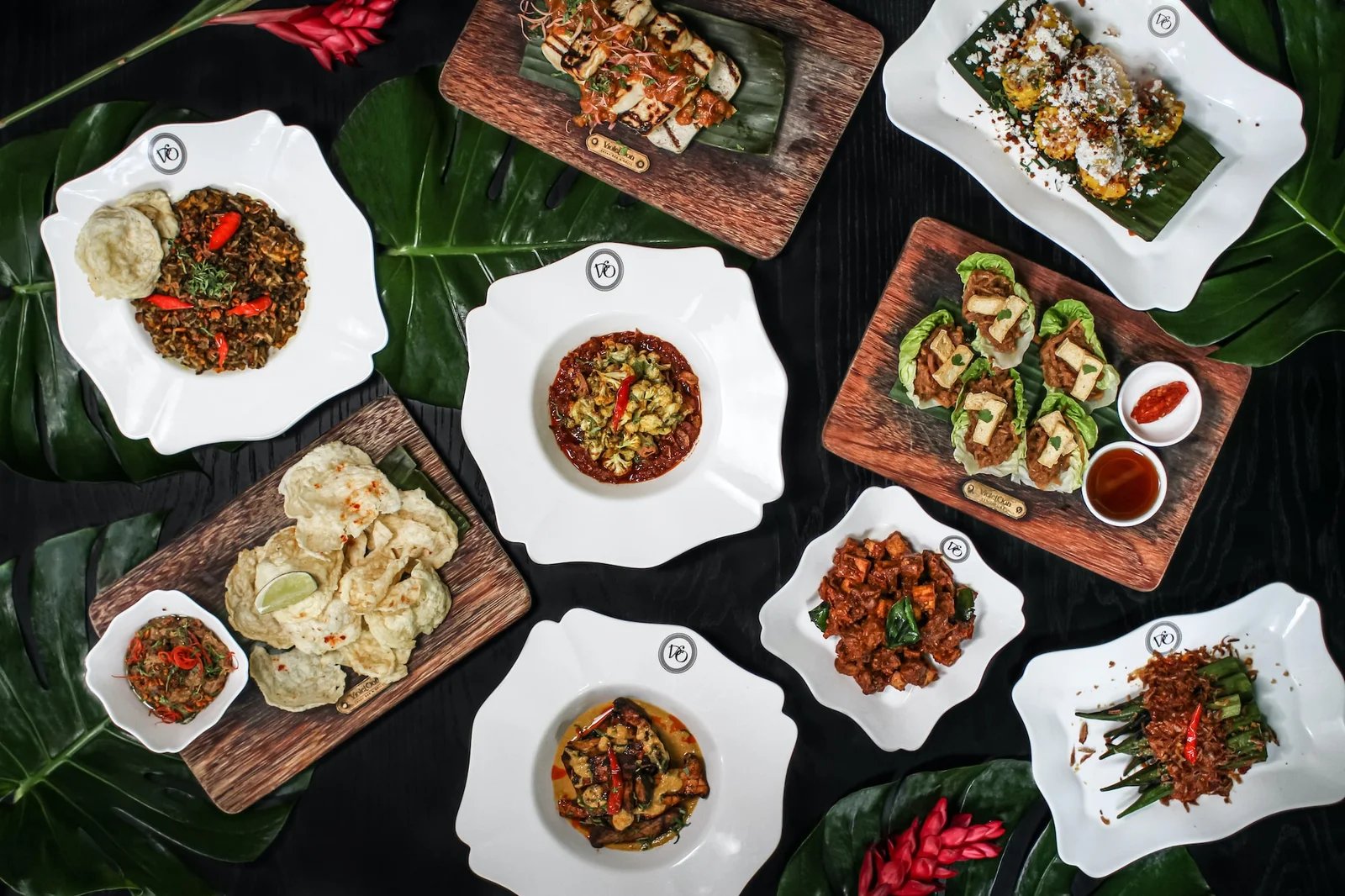 peranakan dishes from violet oon restaurant