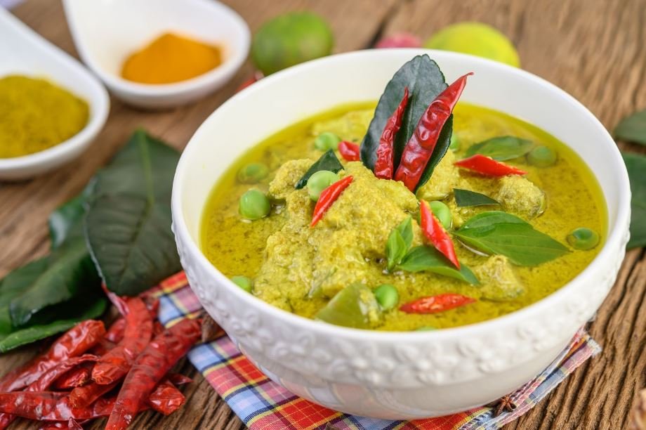 picture of green curry