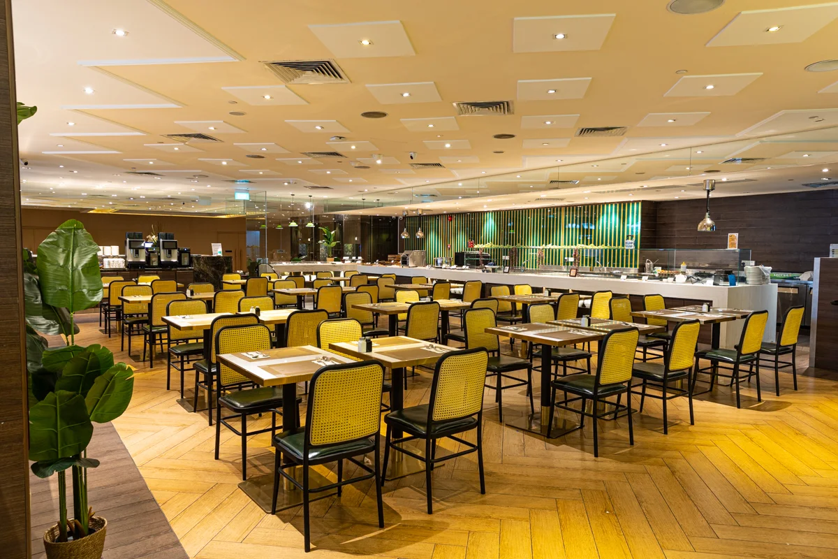 The interior dining hall of Nyonyas & Gentlemen restaurant