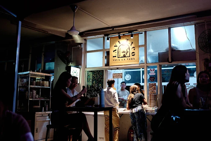 payment counter at lavi taco