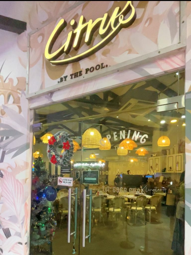 storefront of citrus by the pool