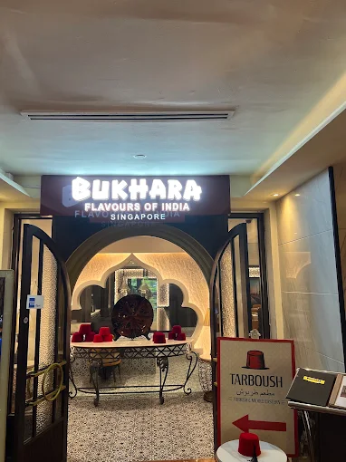 bukhara restaurant entrance