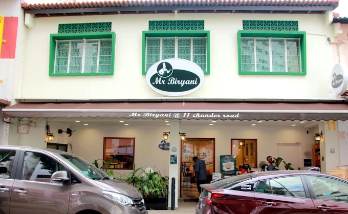 mr biryani's entrance